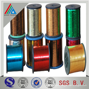 M type pet film for metallic yarn silver and gold color